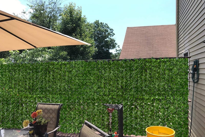DearHouse Artificial Ivy Privacy Fence Wall Screen, 98.4x59in Artificial Hedges Fence and Faux Ivy Vine Leaf Decoration for Outdoor Garden Decor - Image 3